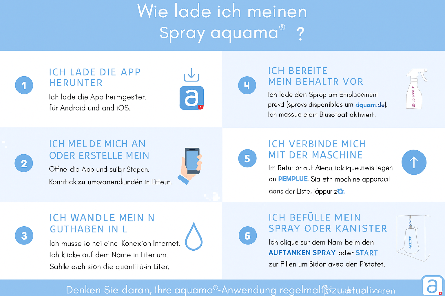 Anwendungsschritte